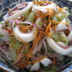 A picture of Marinated Squid Salad.