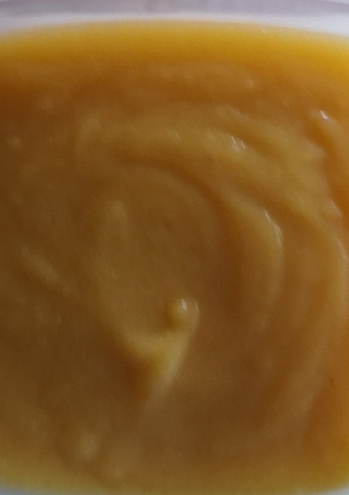 Una foto de Puré de calabacín