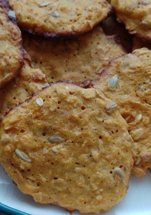 Una foto de Galletas de avena, naranja y zanahoria