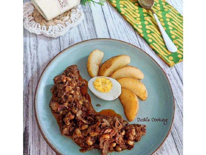 Langkah Gampang Membikin Resep 259. Daging Masak Tuha yang Lezat Anti Ribet, Sempurna