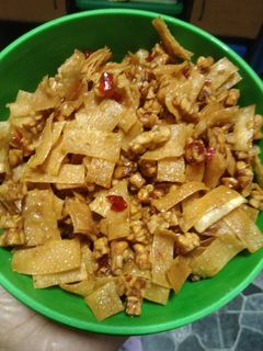 Foto resep Tempe Pangsit Kering