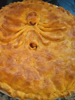 Una foto de 🐙 Empanada Gallega de Pulpo 🐙(A mi manera)