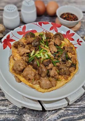 Foto resep Tahu Hot Plate Ayam Jamur