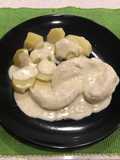 Filetillos de pollo al roquefort