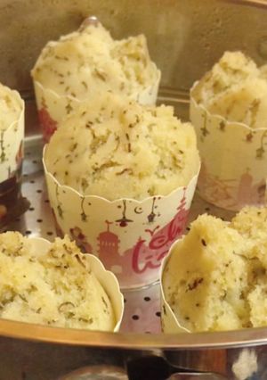 Foto resep Bolu pisang kukus mekar tanpa telur tanpa susu Tanpa mixer takaran sendok
