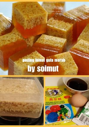 Foto resep Puding lumut gula merah