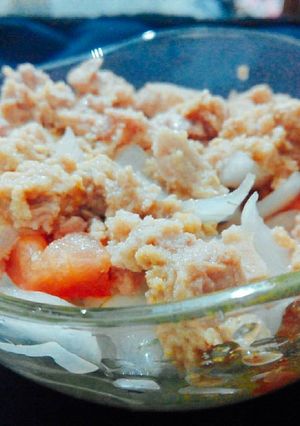 Foto principal de Ensalada de atún 😋 una buena alternativa de cena