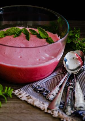 Meggyleves recept fotója