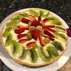 A picture of FRUIT TART 🍒.