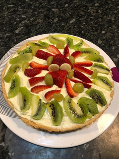 A picture of FRUIT TART 🍒.