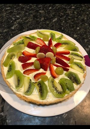 A picture of FRUIT TART 🍒.