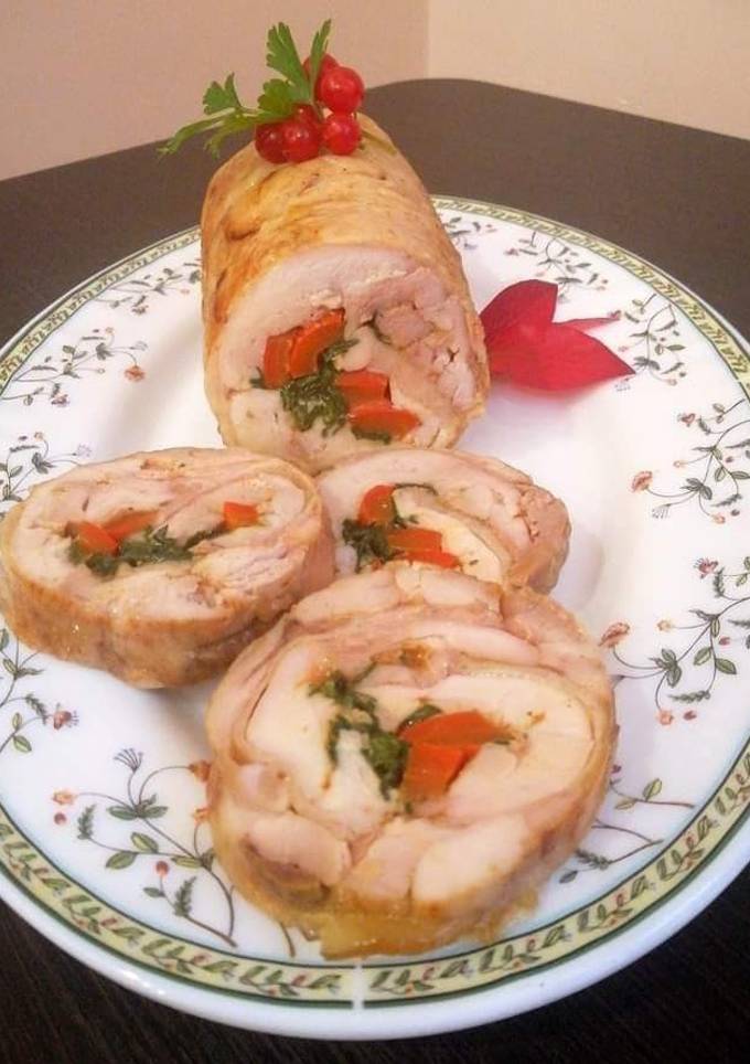 Курячий рулет