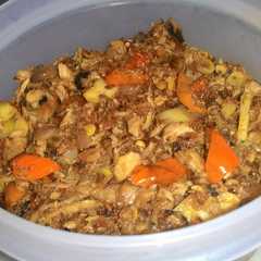 A picture of Sambel Tongkol.