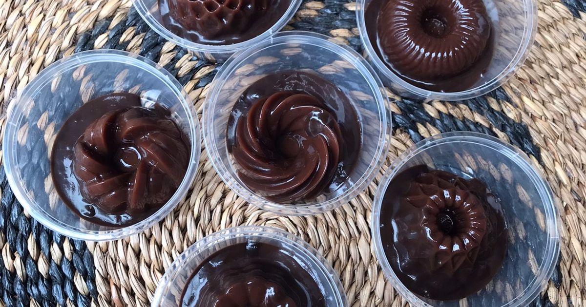 Puding Coklat Milo