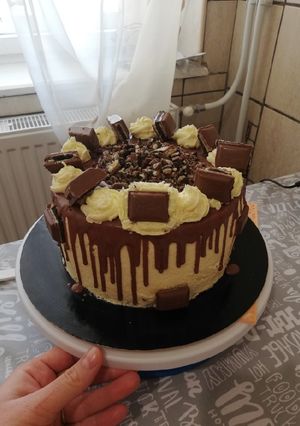 Oreo csokis torta recept fotója