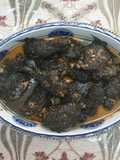 Ayam samba itam (ayam gulai hitam)