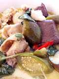 Green Curry Chicken with Eggplant