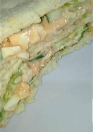 A picture of Egg sandwich.