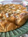 “Torta soffice con mele e noci” (senza grassi)