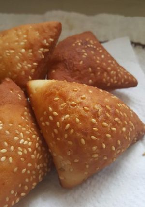 A picture of Sesame seeds mahamri.