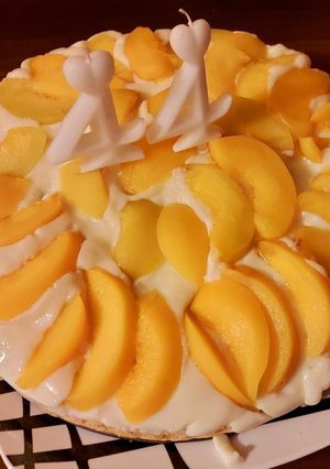 Őszibarack torta recept fotója