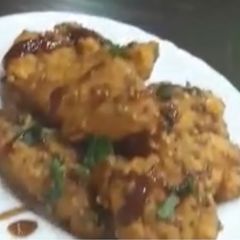A picture of Crispy fried wings.