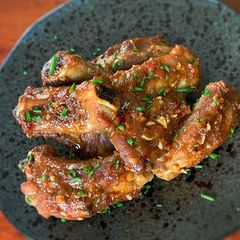 A picture of Caribbean Sticky Ribs.