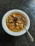 Kartoffelsuppe mit Wienerli