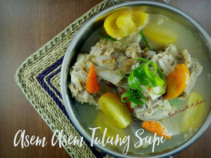 Cara Mudah Menyiapkan Resep Asem Asem Tulang Sapi yang Bikin Ngiler