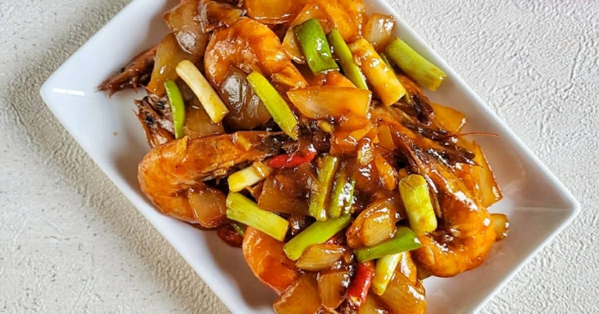 Resep Udang Saos Tiram Oleh Rara Baabud Cookpad