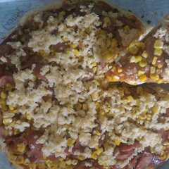 A picture of Pizza sederhana takaran sdm.