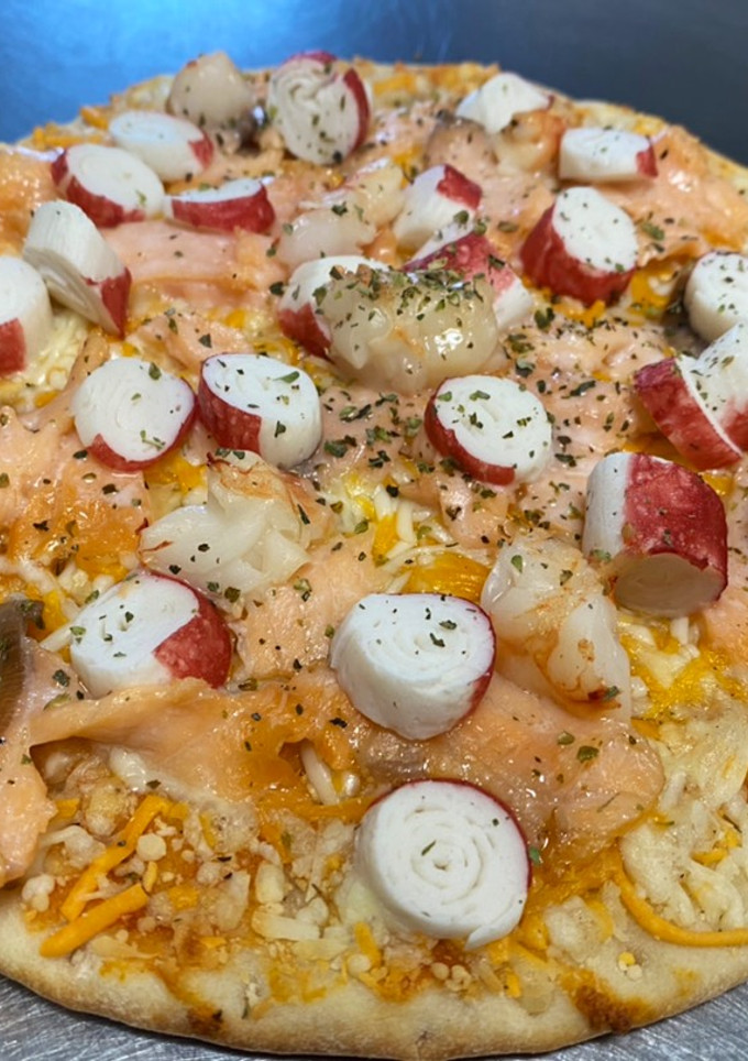 Una foto de Pizza 🍕 del mar 🌊