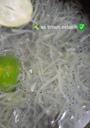 Foto resep Es Timun Selasih