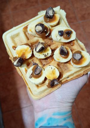 Una foto de Waffles