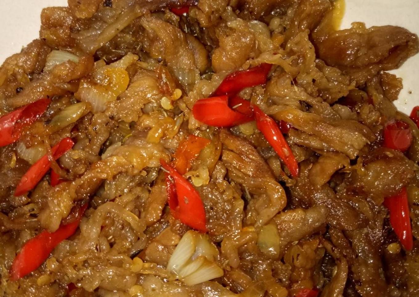 Beef Slice Pedas