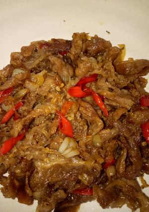 Foto resep Beef Slice Pedas