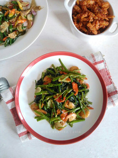 Foto resep Tumis Kangkung Ala Manado #pr_padersxcookpad