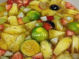 Cocktail trái cây từ gói trà hòa tan
