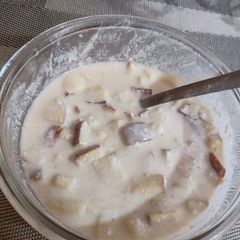 A picture of Apple Shahi Raita.