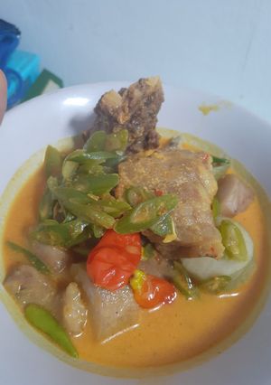 Foto resep Lontong Sayur Padang Iga