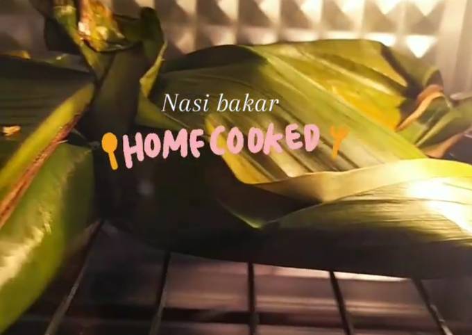 Resep: Nasi bakar teri nasi Enak Dan Mudah
