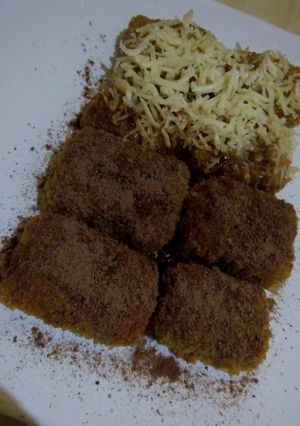 Foto resep Banana Nugget toping milo keju