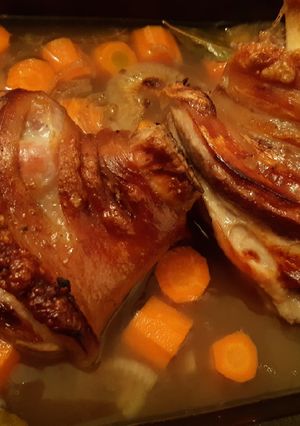 A picture of Grilled Pork Shank.