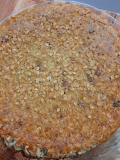 Una foto de Pan de plátano, avena y nuez