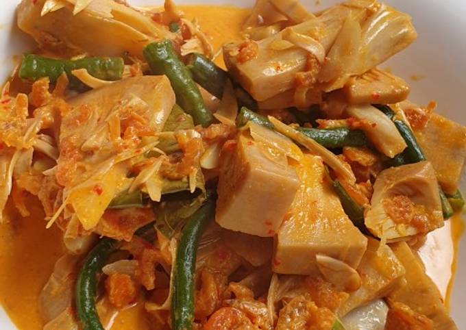 Bagaimana Membuat Gulai Nangka Ebi, Sempurna