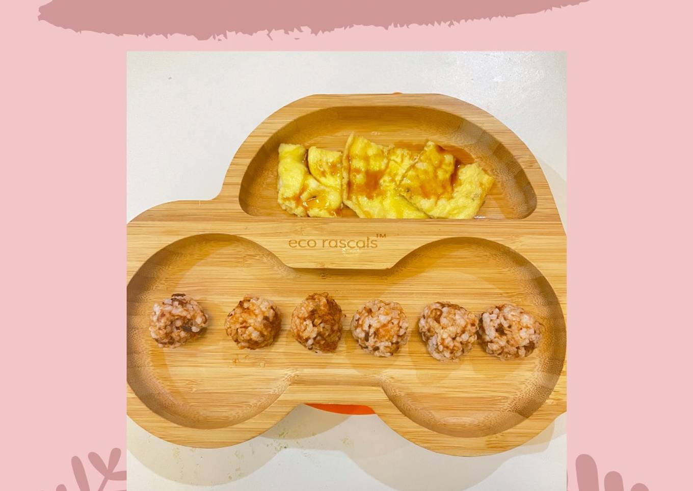 Bola-Bola Nasi Abon MPASI 1+