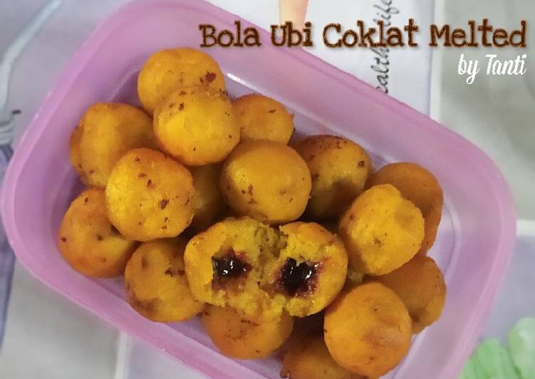 Bola Ubi Coklat Melted