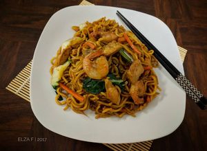 Foto resep Hokkien Mee #pr_asianfood
