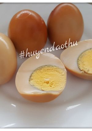 Hình của món Trứng xông hơi Hàn Quốc.