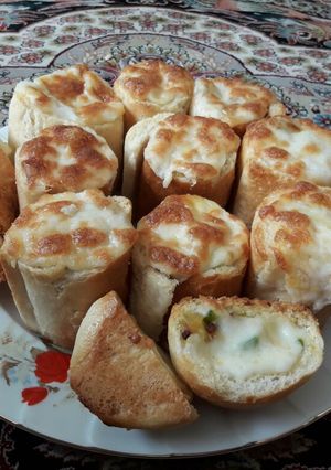 عکسی از دستور پیتزای رولی